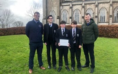 Schools Science Award with St Patricks School Armagh