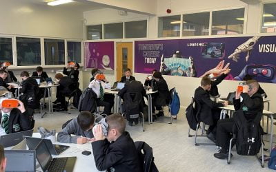 13-year-old school boy from North Belfast Digital Hub builds puzzle-solving robot