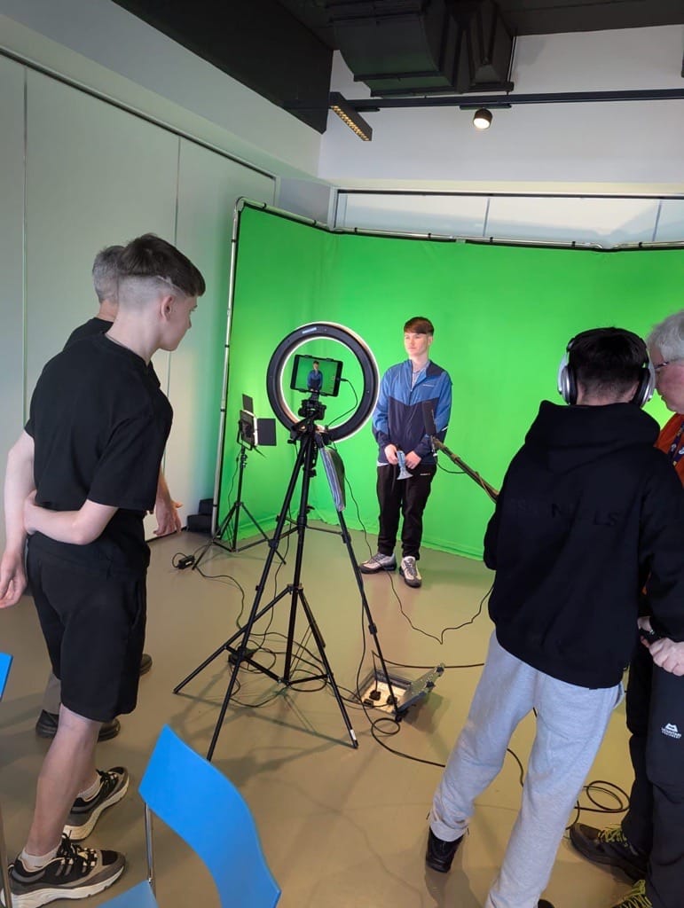 Young people gain skills in EOTAS centres to break into NI booming screen industry